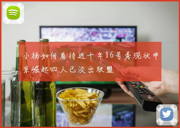 小杨如何看待近十年16号秀现状申京崛起四人已淡出联盟